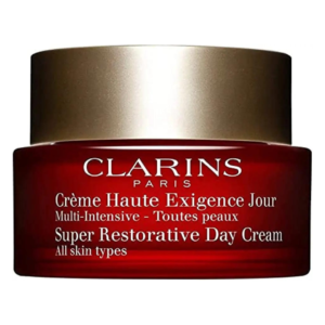 Mejores Cremas Antiarrugas Clarins | Obtén una piel suave y juvenil con las Cremas Antiarrugas Clarins 3 Crema Antiarrugas Clarins haute Exigence Jour Super Restorative Day Antiarrugas Clarins Super Restorative Day